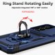 thumbnail image 2 of Estuche GANGXUN para Samsung Galaxy A16, soporte giratorio 360°, estilo mecánico y magnético, 2 of 5