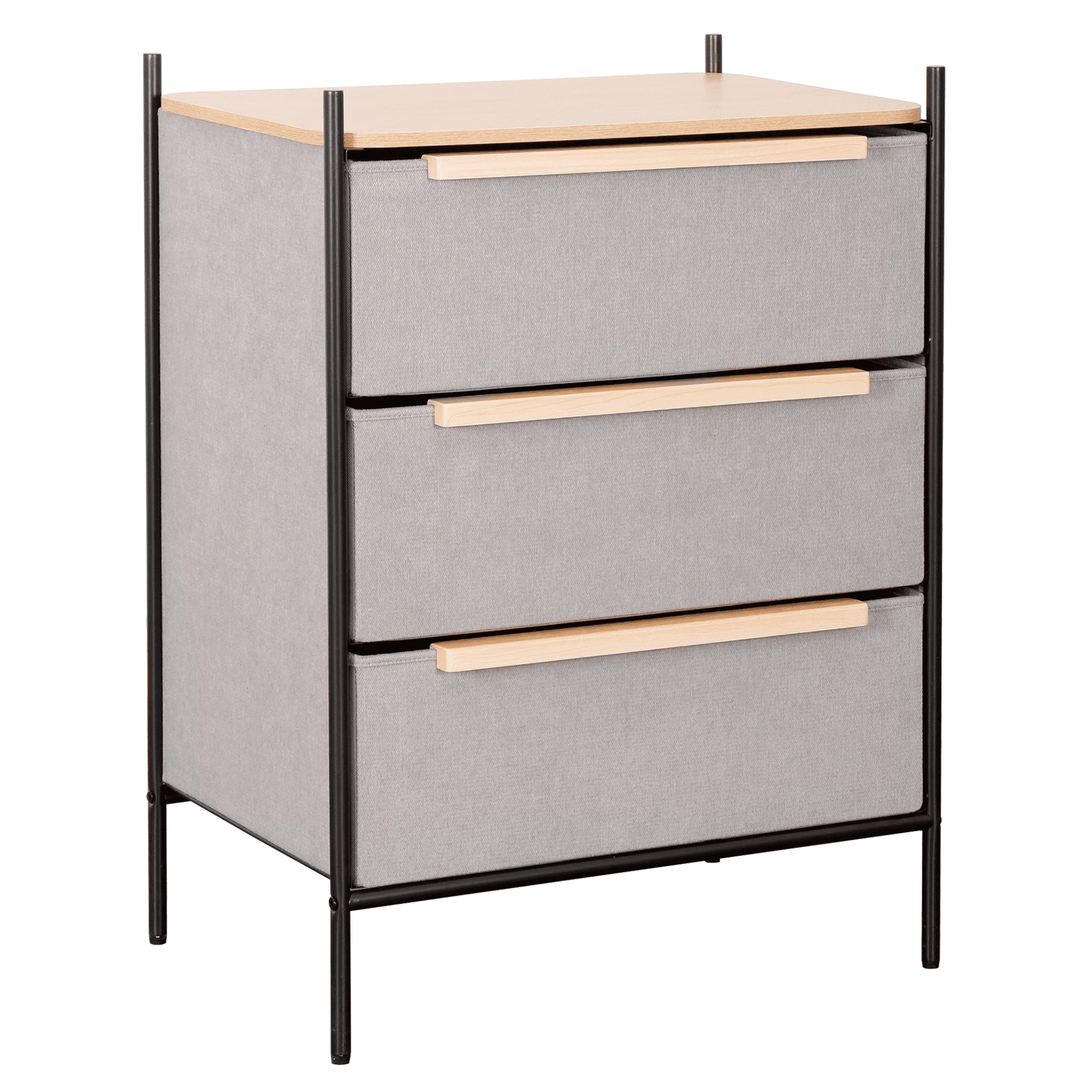 Carry All - Velador Cajonera 3 Cajones Línea Minimalist