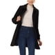 thumbnail image 1 of INSPIRE CHIC Abrigo de Invierno para Mujer con Cuello Peter Pan, Corte en Línea A, Largo hasta el Muslo, con Botonadura Simple, Talla XS, Color Negro, 1 of 8