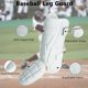 thumbnail image 2 of Espinillera sorcifa juvenil de béisbol blanca y ajustable, 2 of 5