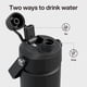 thumbnail image 3 of Botella de agua ENCOOL de acero inoxidable aislada de 770 mL con pajilla, 3 of 8