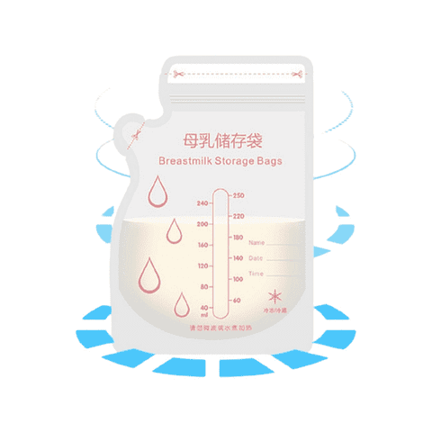 Genérico - Set 60 Bolsas Almacenamiento Leche Materna Bebes Mamas Lau