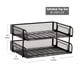 thumbnail image 3 of Bandeja Mind Reader 34 cm de Malla Metálica, Pack de 2, Negro, 3 of 7