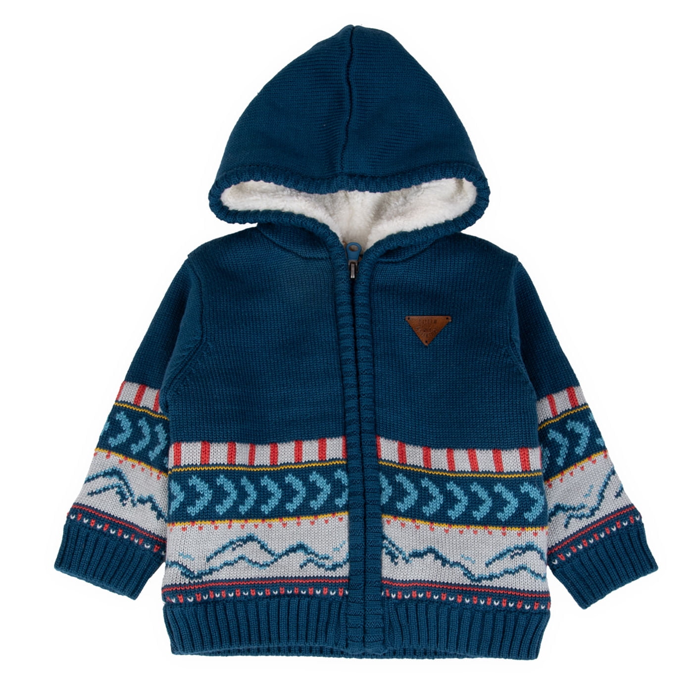 Chaleco Bebé Niño Azul Pillin