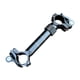 thumbnail image 3 of Soporte para Paraguas para Silla de Pesca, Clip para Soporte de Paraguas, Abrazadera para Paraguas de Balcón de Aluminio para Exteriores para Sillas P Gris, 3 of 5