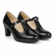 thumbnail image 3 of Zapato Cueca Mujer Negro Matte, 3 of 9