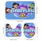 thumbnail image 3 of Chibiverse-theme 4-Piece Shower Curtain Set with Rugs, Waterproof Bathroom Decor Set Includes Bath Mat, U-Shaped Rug, Toilet Lid Cover and Curtain with Hooks, 3 of 6