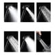 thumbnail image 2 of Mango De Ducha De Alta Calidad 6 Modos Chorros Ajustables Negro, 2 of 5