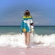 thumbnail image 2 of Jabberjaw Toalla de playa de secado rápido con diseño temático, regalo para mujeres y niñas, ideal para cumpleaños, fans, amantes de la música, uso en la playa o al aire libre, 78 × 160 cm, 2 of 6