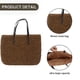 thumbnail image 3 of Bolso grande tejido de paja para mujer, bolso de playa hecho a mano, bolso de hombro, bolso de mano de paja, 3 of 5