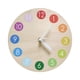 thumbnail image 3 of Reloj De Pared Colorido Para Ni?os De 11 Pulgadas Con Pilas Para Manos Blancas De Dormitorio, 3 of 5