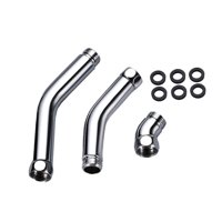 Bothyi - Adaptador De Codo Para Cabezal De Ducha De 3 Piezas G1/2, Extensión De Brazo De Ducha De Montaje Simple