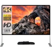 Pantalla De Proyector Exterior Skerell De 100 Pulgadas Con Soporte