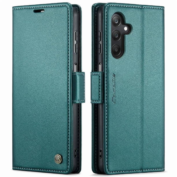 CaseMe tipo cartera Samsung Galaxy A25 5G con cierre magnético, RFID, tarjetero, soporte, carga inalámbrica