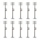 thumbnail image 4 of 10Pcs Mini Poste De Línea Eléctrica Para Ferrocarriles De Tren Micro Landscape Accs 16.1cm, 4 of 5