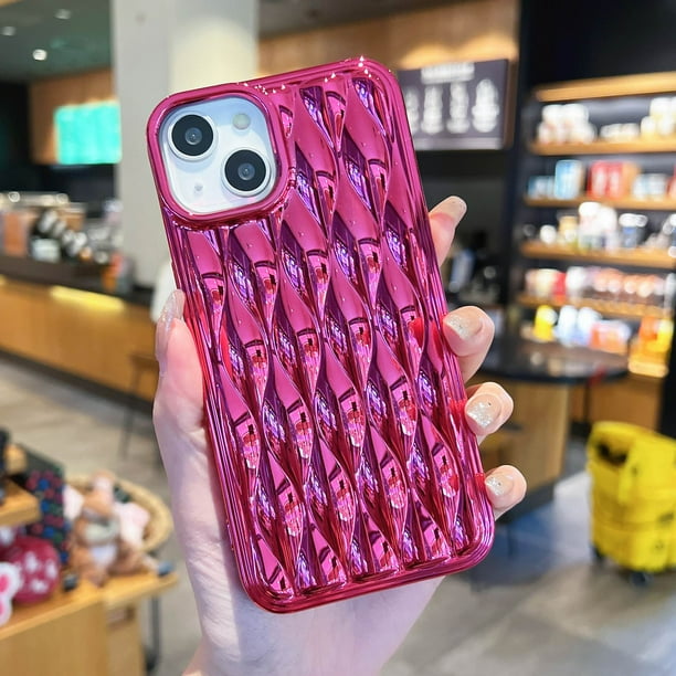Electroplated Three-dimensional Magic Eye Personality Silicone Protective Case Suitable For Apple 14/13/12 Series