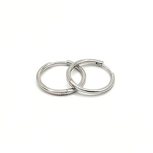 Tiana Joyas - Aros Argolla De Plata 925 De 20 Mm