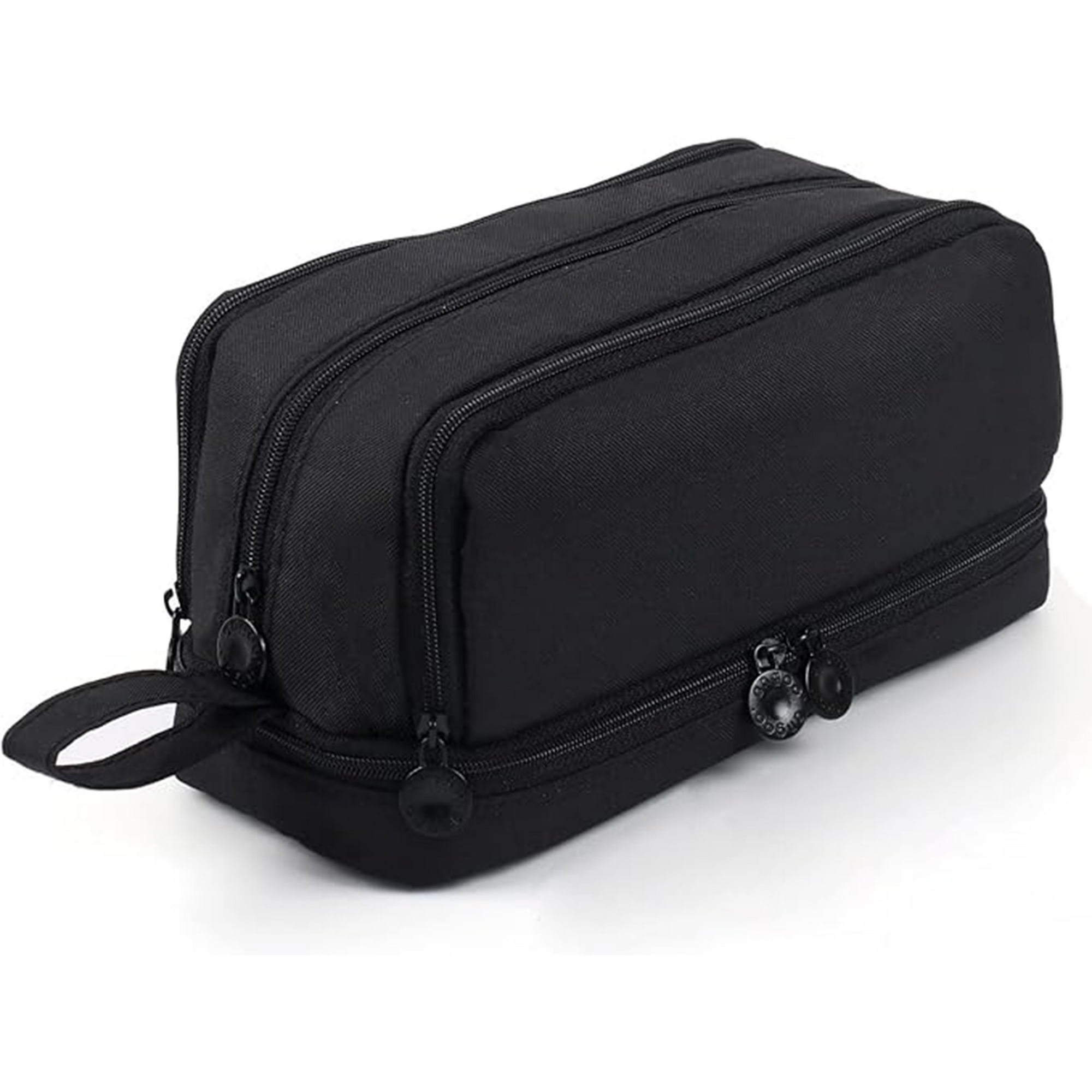 Veatool - Bolsa De Lápices De Gran Capacidad, Caja De Lápices Con Múltiples Compartimentos, Múltiples Ranuras, Papelería De Oficina Escolar, Uso Multifuncional, Cremallera Lisa, Duradera