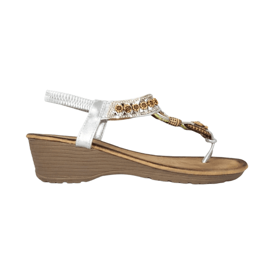 Sandalias Ivo Plata Mujer | 301-0019 - Talla 37