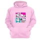 thumbnail image 1 of Polerón Canguro 101 Perritos Manchas Rosa Talla S Unisex, 1 of 1
