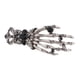 thumbnail image 1 of Esqueleto Manos Broches Cristal Ropa Solapa Pin Insignia Collar Clips Plata, 1 of 3