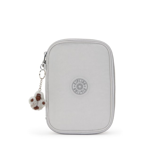 Estuche estampado Kipling para 100 lápices, organiza accesorios, material de arte, maquillaje y artículos de viaje