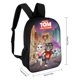 thumbnail image 2 of Talking Tom-theme Backpack, Campus style schoolbag Bookbag with Adjustable Shoulder Straps And Large Zip Compartment, Unisex Travel Bags., 2 of 6