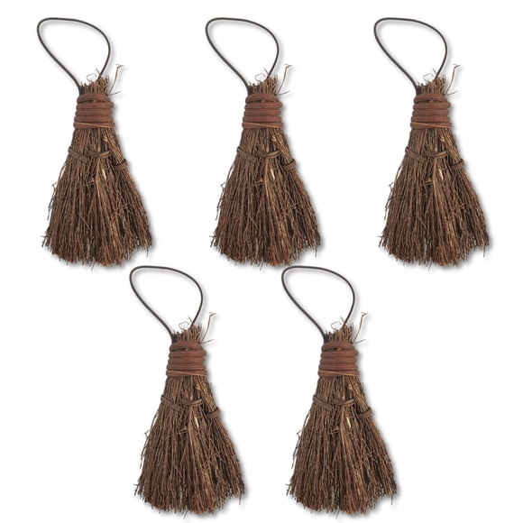 Adorno colgante BUFFALO BROOM CO. 8 cm Especias de calabaza – Pack de 5