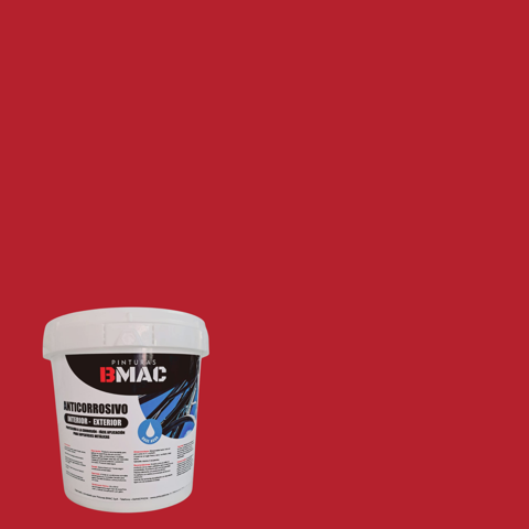 Bmac - Anticorrosivo Rojo Galon