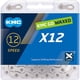 thumbnail image 1 of Cadena de bicicleta KMC X12 12 velocidades preengrasada color plata, 1 of 1