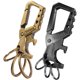 thumbnail image 1 of Llavero Xindawd 8 cm con abrebotellas y 3 aros para llaves – Negro y Bronce, 1 of 6