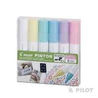 Pilot - Pintor Set 6 Colores Pastel Punta Media