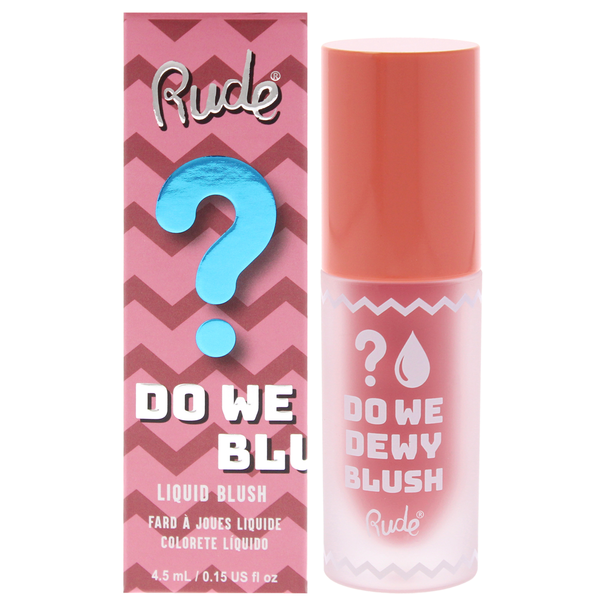 Rude Cosmetics - ¿Usamos Rubor Líquido Húmedo - Rosa Arena?