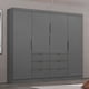 thumbnail image 3 of Closet Click 4 Puertsa 6 Cajones Gris, 3 of 3