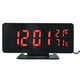 thumbnail image 2 of Reloj Despertador Digital USB Pantalla De Fecha Dormitorio Decoración Para El Hogar Decorativo LED Rojo, 2 of 3