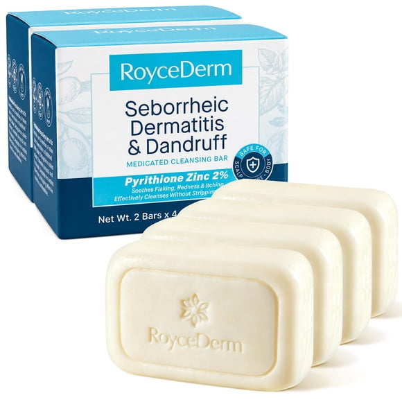 Jabón Roycederm 2 % de Piritiona de Zinc – Pack de 2