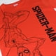 thumbnail image 3 of Pijama Manga Larga Niño Rojo Hanging Spiderman Marvel, 3 of 5