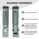 thumbnail image 5 of Reposapiés plegables de aluminio para motocicleta VUOZIP M8, par, 5 of 7