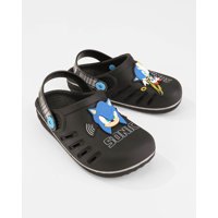 Sandalia Infantil Negro/Azul Sonic Speed Ipanema