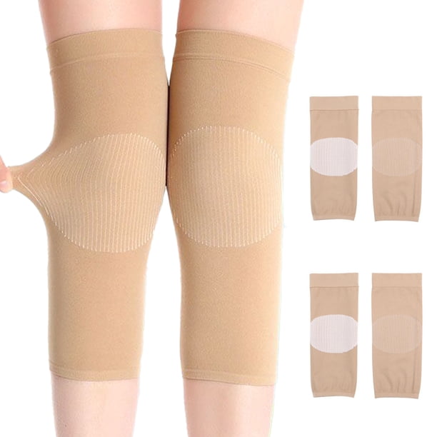 Rodillera fina de compresión para exteriores, rodillera para el dolor de rodilla para hombres y mujeres