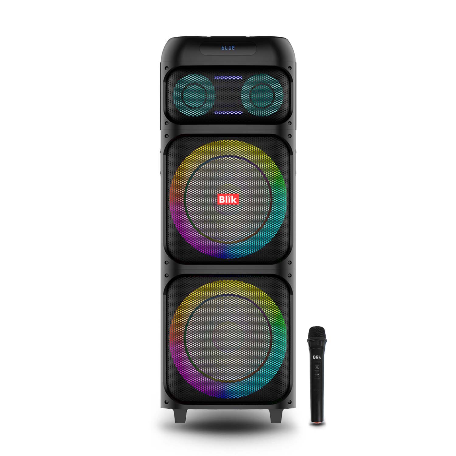 Parlante Bluetooth Karaoke Con Microfono Blik Lightup700