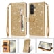 thumbnail image 2 of Funda para FOXDOCK Elegante funda Samsung Galaxy A36 Glitter con cremallera-Ideal para el uso diario, 2 of 5