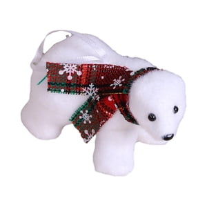 Magideal - Oso Colgante De Navidad, Adorno Navideño, Decoraciones Navideñas, Colgante Creativo Nórdico Para El Hogar, Accesorios De Fotografía De Escritorio Para Bufanda Multicolor