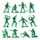 thumbnail image 3 of Toy Soldiers TimMee Plastic Army Men Green 48 piezas fabricado en EE. UU., 3 of 6
