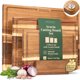 thumbnail image 1 of EDELHAUS Acacia Wood Cutting Boards for Kitchen Set of 3, 1 of 3