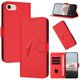 thumbnail image 1 of Funda Cartera Fibra de Carbono para iPhone 16e con Soporte y Cierre Magnético Rojo, 1 of 6