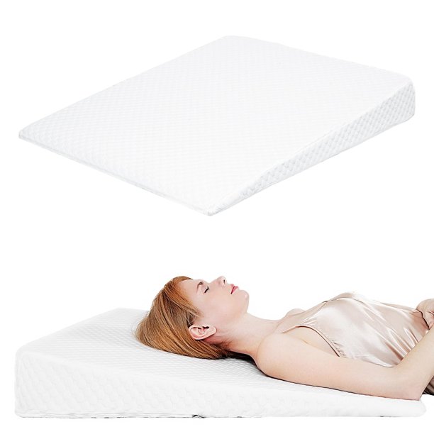 Almohada en forma de cuña VADSBO para dormir, roncar, soporte para la espalda de 12 cm