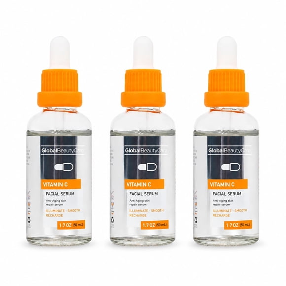 Suero Facial Global Beauty Care 50 ml - Pack de 3