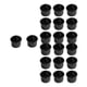 thumbnail image 1 of Candelabro De Metal De 20 Piezas, Vela De Escritorio Para Cena De Acción De Gracias, Chimenea, Color Negro, 1 of 5