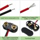 thumbnail image 4 of Conector de Batería de 9 V VWEICYY – Juego de 10 piezas, 15 cm, tipo T, 4 of 7